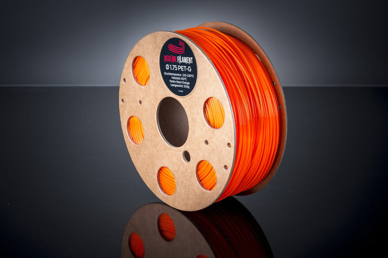 3er Bundle PET-G Filament Neon Orange PET-G REDLINE FILAMENT 