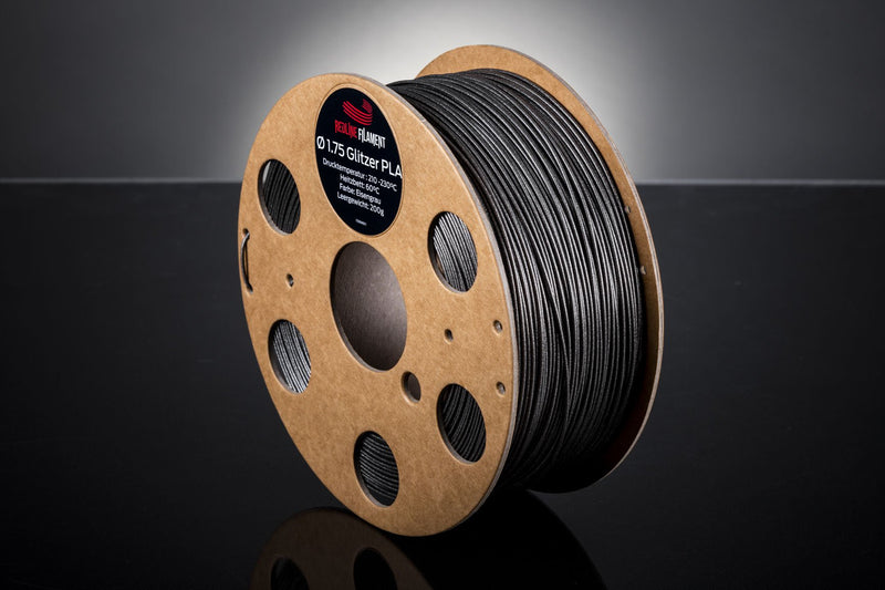Glitzer PLA Eisengrau (2,85mm)