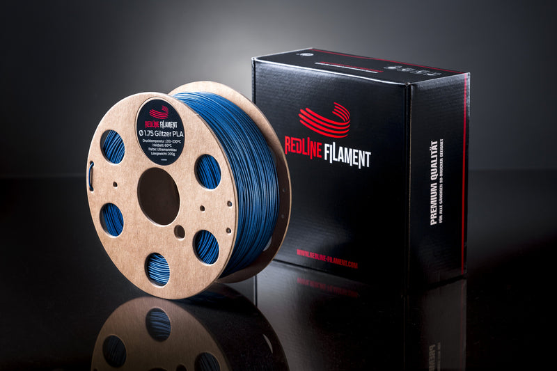 Glitzer PLA Ultramarinblau