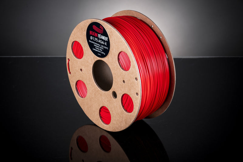 ASA-X Filament Rot (1,75mm) ASA REDLINE FILAMENT 