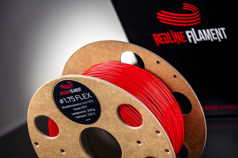 Flexibles Filament in Rot FLEX FILAMENT REDLINE FILAMENT 