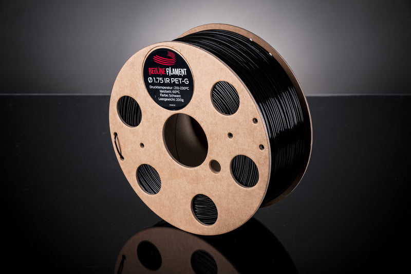 IR-PET-G Schwarz IR-PET-G REDLINE FILAMENT 