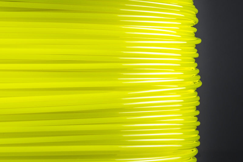PET-G Filament Samples (1,75mm) REDLINE FILAMENT PET-G Neon Gelb 1.75