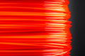 PET-G Filament Samples (1,75mm) REDLINE FILAMENT PET-G Neon Orange 1.75
