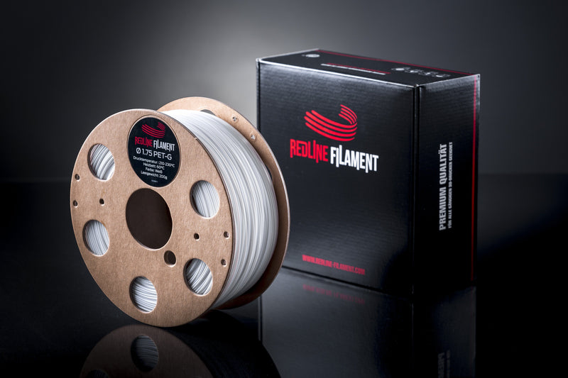PET-G Filament Weiß PET-G REDLINE FILAMENT 