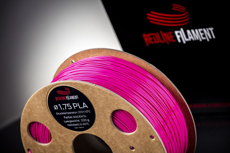PLA Filament Magenta PLA FILAMENT REDLINE FILAMENT 