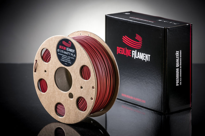 PLA Matt Kaminrot REDLINE FILAMENT 
