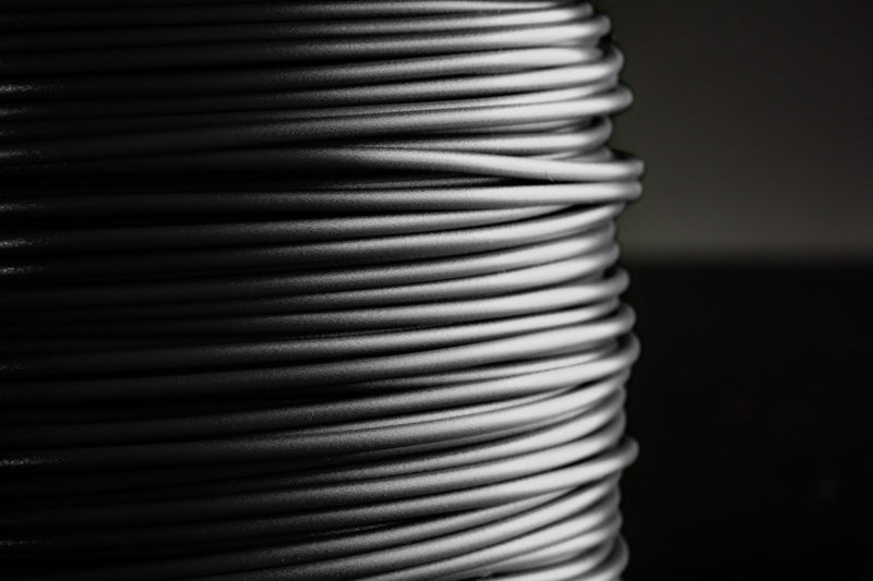 PLA Matt Sample REDLINE FILAMENT 1.75mm 50g Graphitschwarz