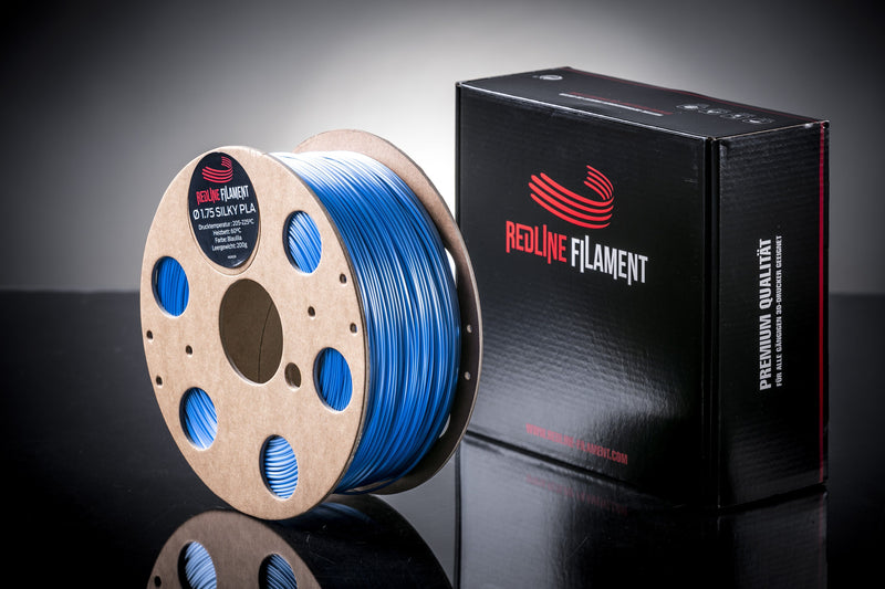 Silky PLA Blaulila Silky REDLINE FILAMENT 
