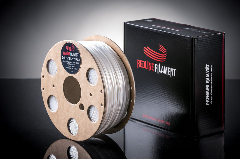 Silky PLA Weiß Silky REDLINE FILAMENT 